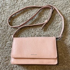 Matt & Nat small pink crossbody bag. Brand new condition! Never been used